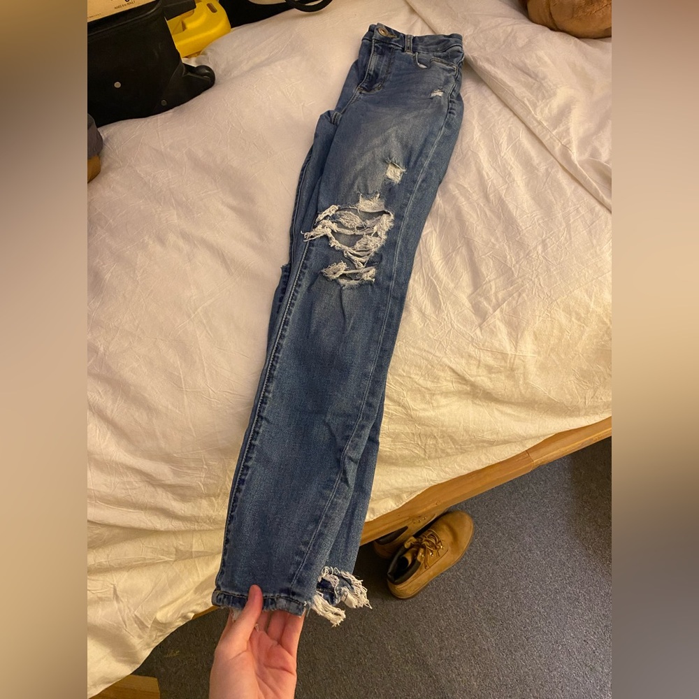 American eagle next level stretch skinny jeans